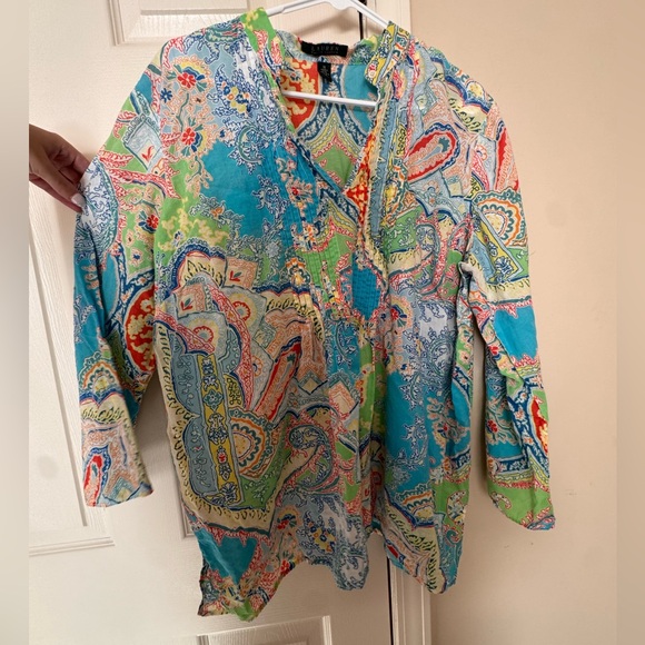Lauren Ralph Lauren Tops - Lauren Ralph Lauren Vibrant Paisley top